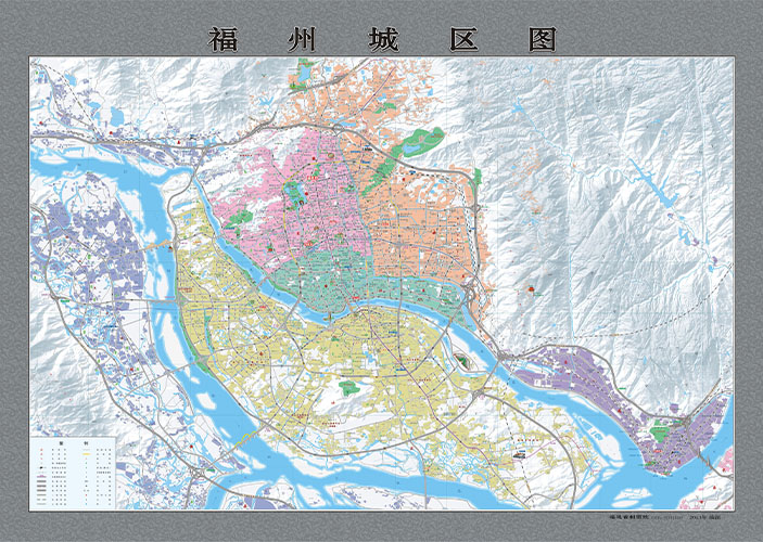 福州城区图